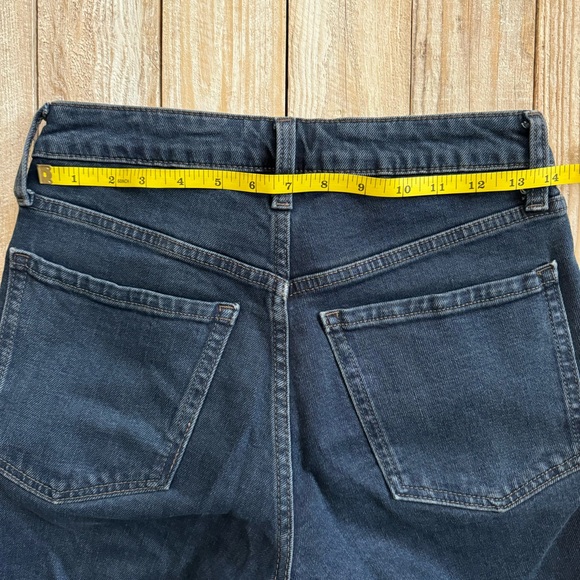 Old Navy OG Straight High-rise Dark Wash Jeans - Picture 3 of 4